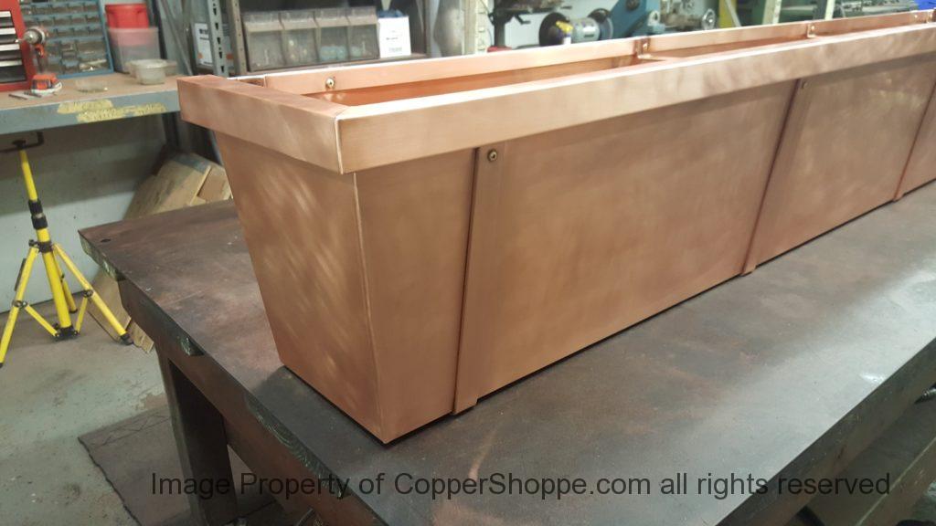 14+ Copper Planter Box