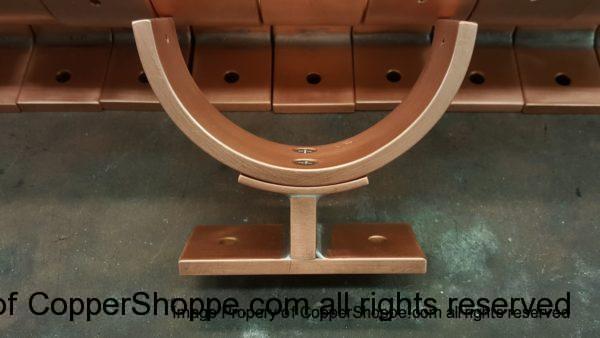 Torres 2 Copper Downspout Brackets Round 4